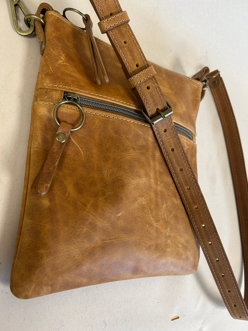 Classic Leather Crossbody Bag - Available in 4 Colours