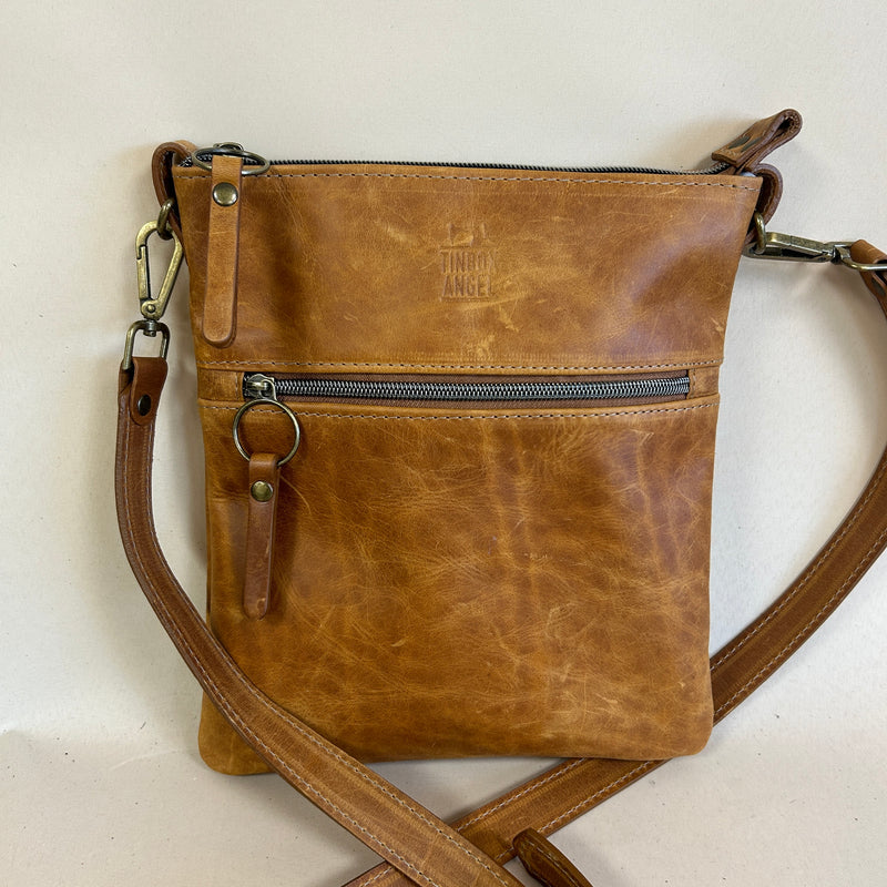 Classic Leather Crossbody Bag - Available in 4 Colours