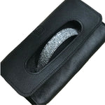 Iconic Black Grab Handle Clutch Bag - Leather