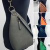 NEW - Delta Sling Bag  - 9 COLOURS - Leather Front and Back Cross Body Bag