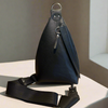 NEW - Delta Sling Bag  - 9 COLOURS - Leather Front and Back Cross Body Bag