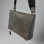 Herringbone Leather - Messenger Bag - ONLY ONE!