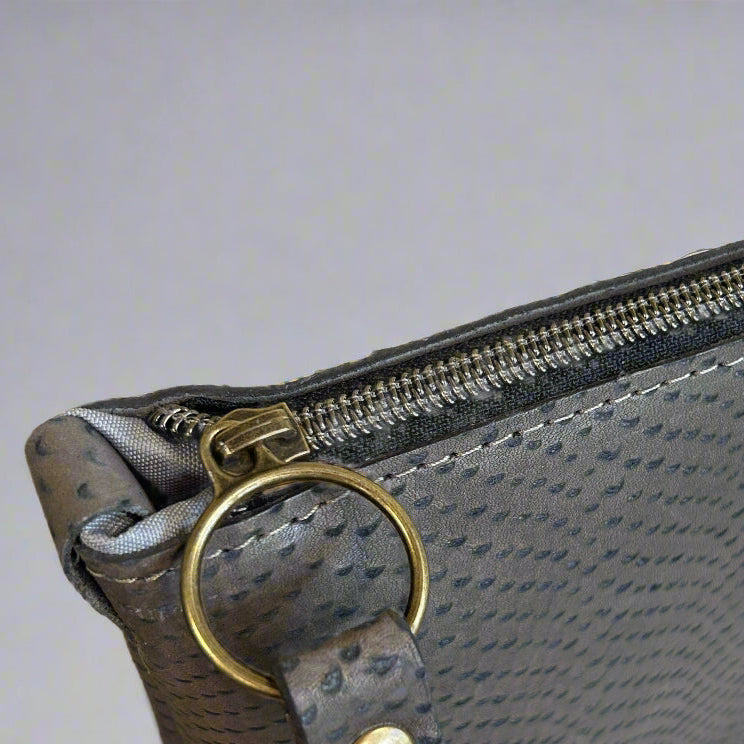 Herringbone Leather - Messenger Bag - ONLY ONE!