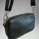 Small Camera Bag - Black Pebble Grain
