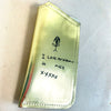 Gold Leather Sunglasses Case