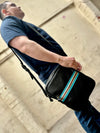 "The Urban Voyager'  Leather Day Bag - BRAND NEW