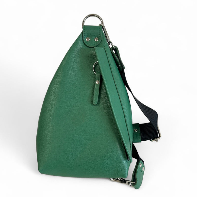 Green Delta Sling Bag