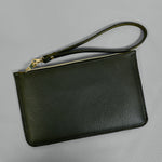 ‘Noir’  Luxury Black Leather Clutch  - READY TO SHIP