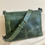 ESSENCE - Olive Zip top Crossbody/Shoulder Handbag - Classic