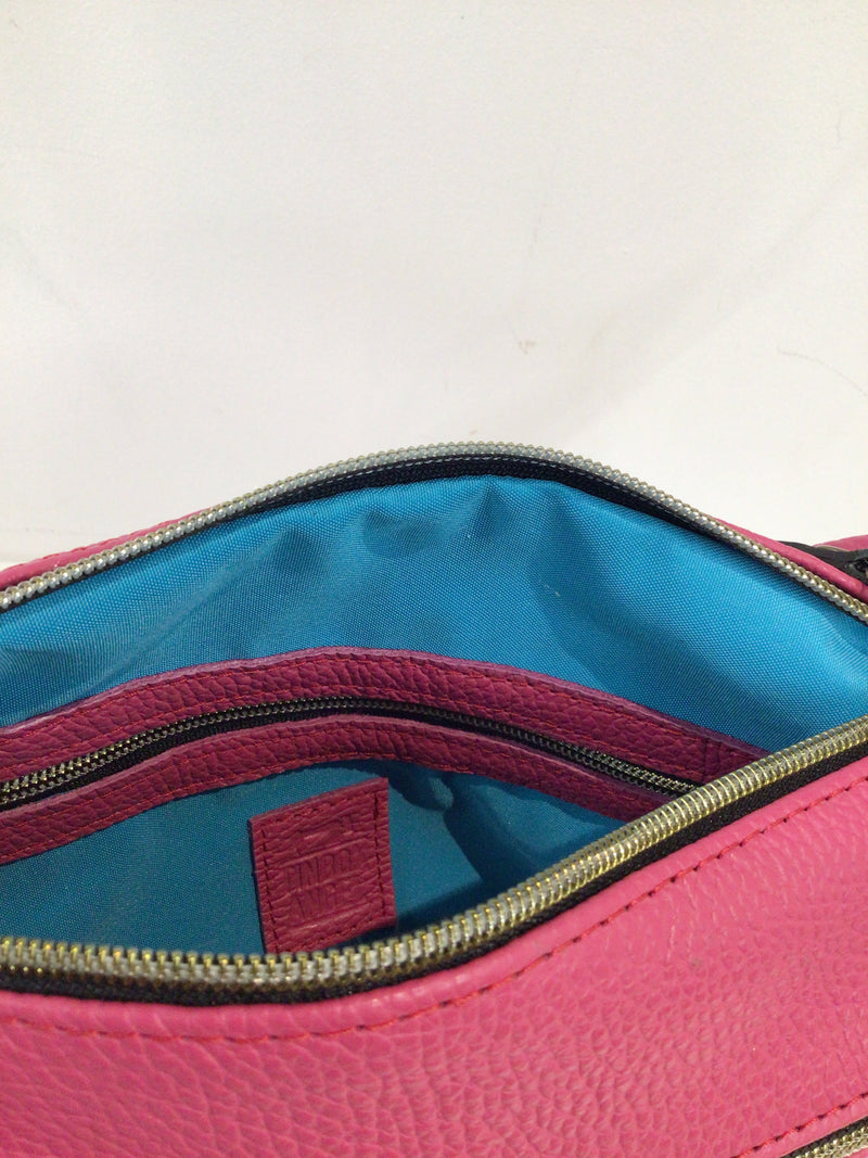 "The Curve" Handbag - BRAND NEW DESIGN - Dragonfruit Pink