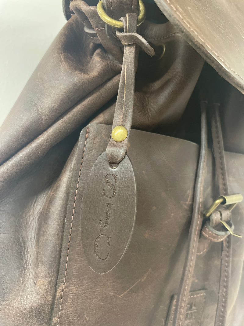 Multi-way Drawstring Bag With Buckle Front Flap