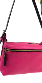"The Curve" Handbag - BRAND NEW DESIGN - Dragonfruit Pink