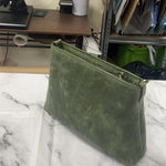 ESSENCE - Olive Zip top Crossbody/Shoulder Handbag - Classic