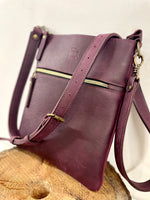 ‘Vintage leather ’ - Crossbody Bag Small