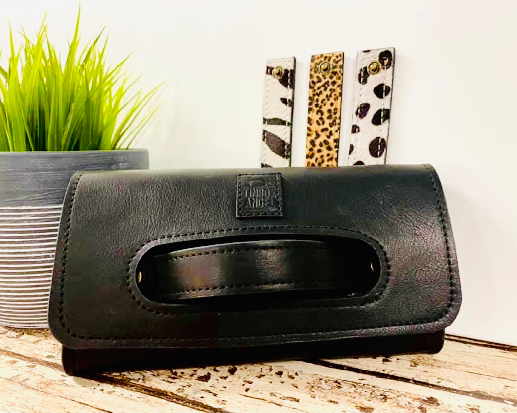 Handcrafted PVC Clutch Bag – Far Fetched Designs