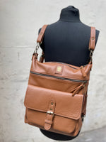 Large Multi-way Bag With  Front Buckle Pocket
