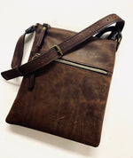 ‘Vintage leather ’ - Crossbody Bag Small