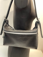 "The Curve" Handbag - BRAND NEW DESIGN - Liquorice Black