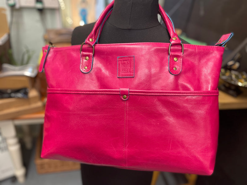 Slim Leather Briefcase